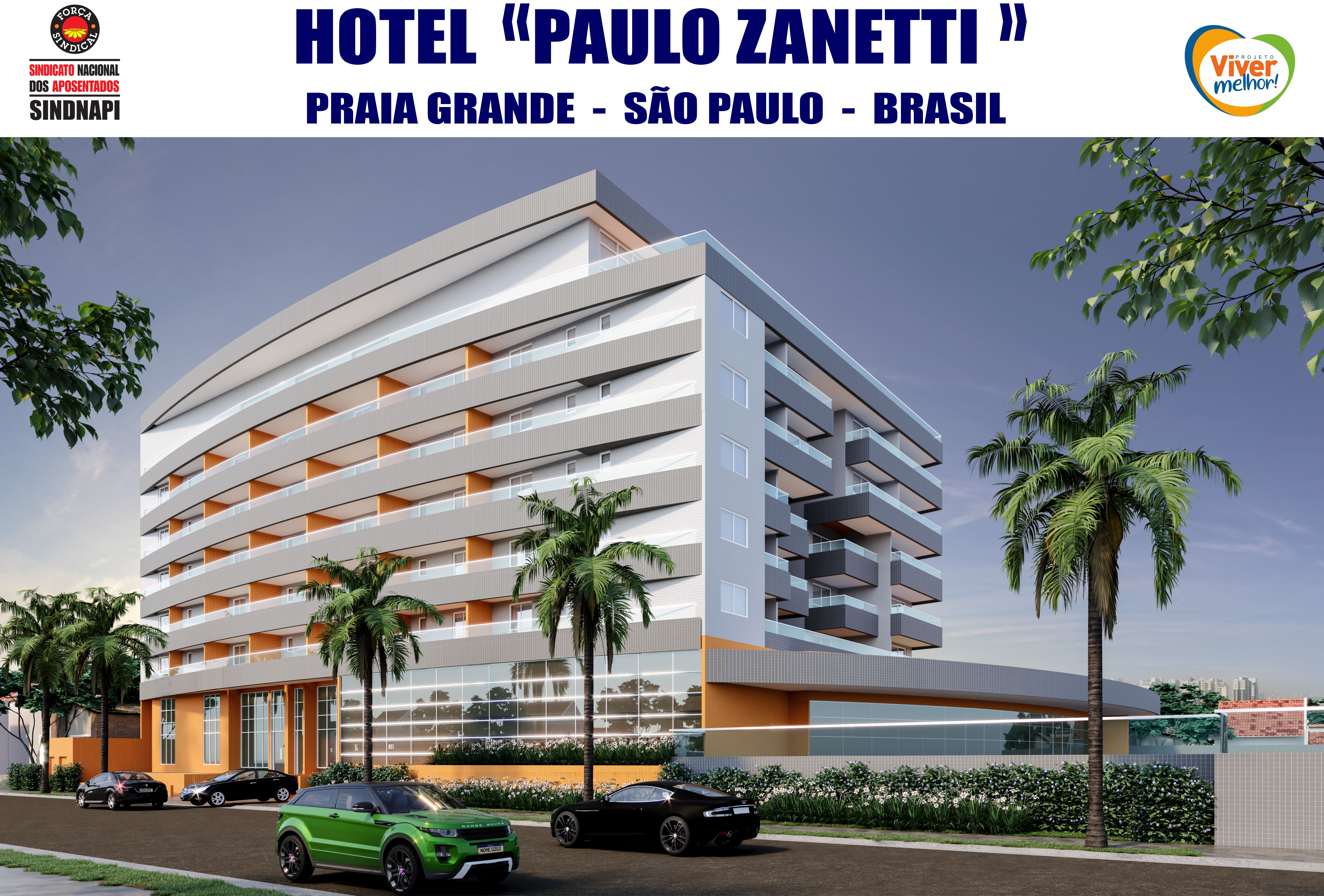 Praia Grande (SP) Futuro Hotel Sindnapi ( Em construção)