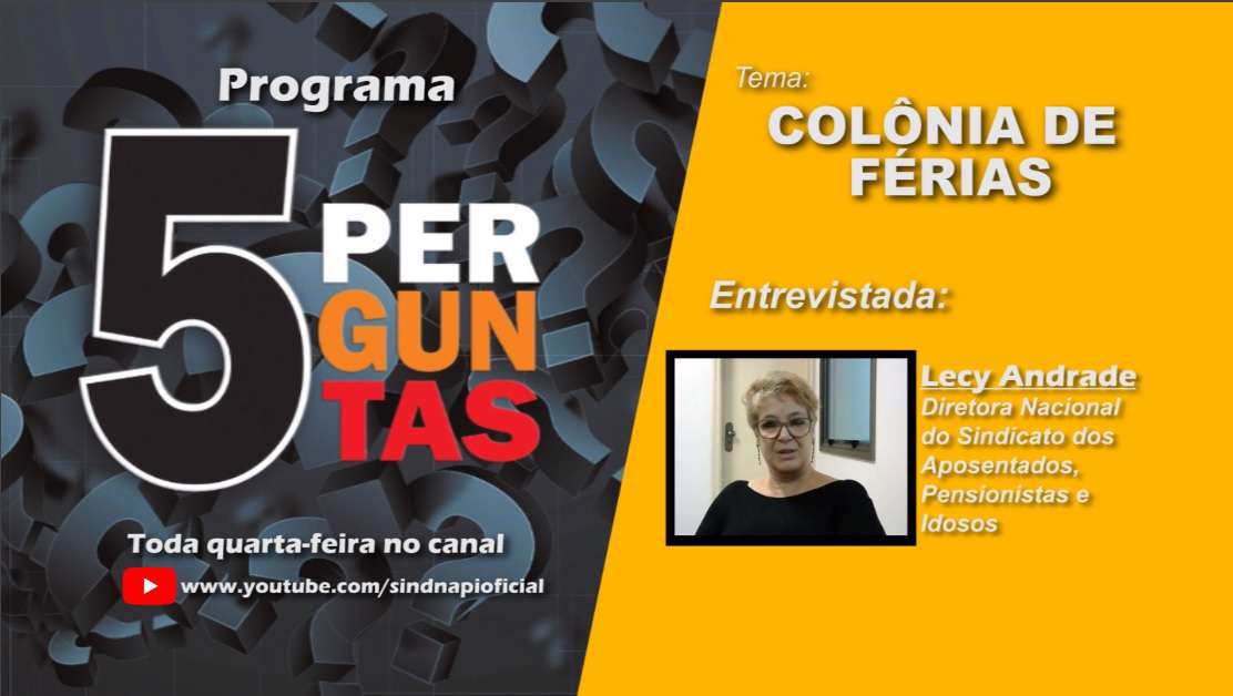 5 PERGUNTAS | Tema: Colônia de Férias em Caraguatatuba por R$85,00 a diária