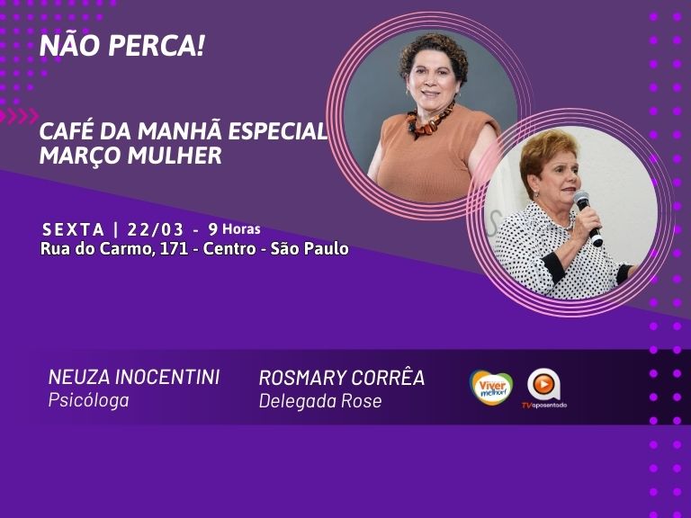 CAFÉ COM PALESTRA | Sede nacional (22/03)