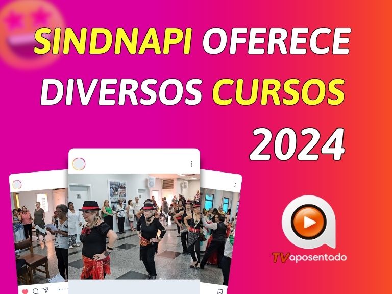 Sindicato dos Aposentados oferece diversas opções de cursos 